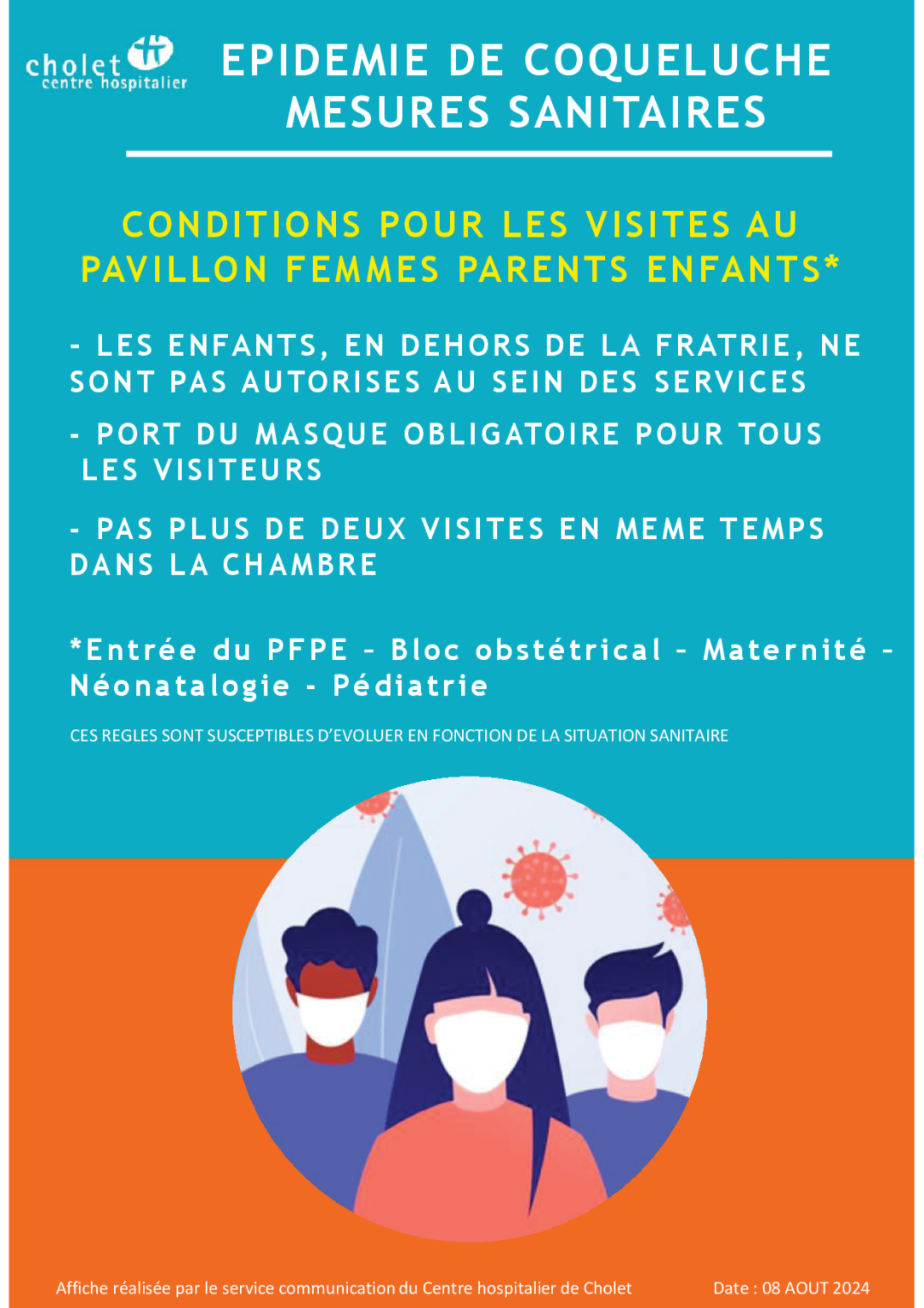 Affiche Mesures Sanitaires Coqueluche Vf Centre Hospitalier